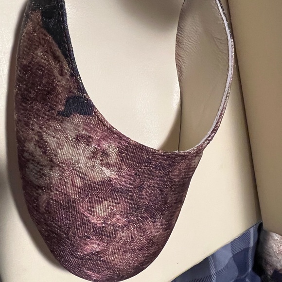 Bettye Muller Rhinestone Metallic Heels - Picture 8 of 10